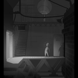 1-Point Perspective Light and Shadow Sample by Sam Larson