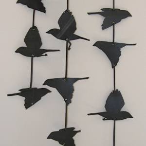 Cloud with Birds by Valerie Mann