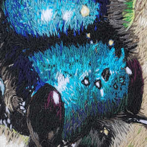 Blue Bee by Darci Lenker, Image 2.