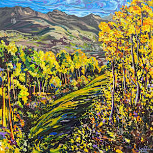 Mountain Dream 48X48" Painting by Emily Dwan, Image 1.
