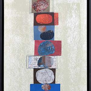 Lake Forest Park Stack by Maren Oates  Image: Mounted to wood panel with floater frame