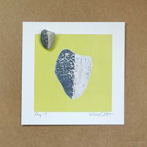 Day 19 by Maren Oates  Image: Print with inspiration rock
