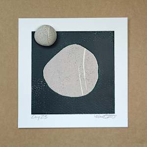Day 23 by Maren Oates  Image: Print with inspiration rock