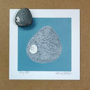 Day 28 by Maren Oates  Image: Print with inspiration rock