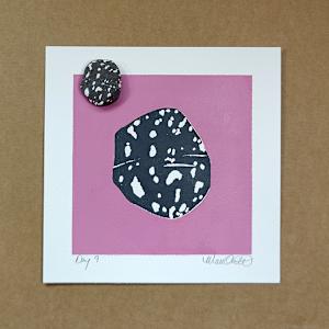 Day 9 by Maren Oates  Image: Print with inspiration rock