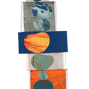 Sunset Stack by Maren Oates  Image: Finished, unframed