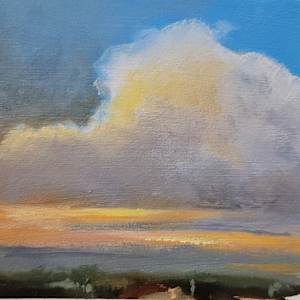 Sky Sketch 3 by Barbara Henris