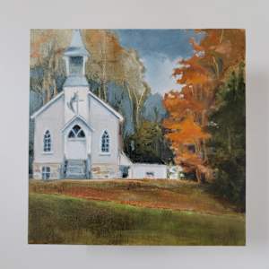 Little White Church by Barbara Henris