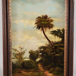 Early Florida Landscape by ATTR: Ben Austrian (American, 1870-1921)