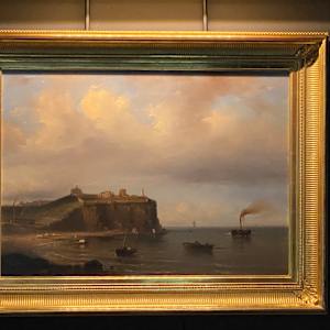Elizabeth Castle Isle of Jersey by Mauritz Frederick Hendrik De Haas (1832-1895)