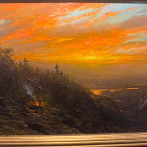 Catskills Campfire by Erik Koeppel