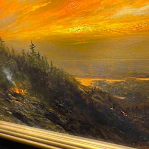 Catskills Campfire by Erik Koeppel 