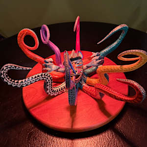 Pipe Smoking Octopus by Felipe Ramirez, Gabriela Hernandez  Image: Pipe Smoking Octopus 