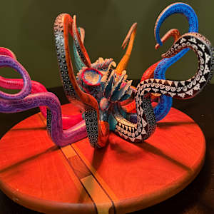 Pipe Smoking Octopus by Felipe Ramirez, Gabriela Hernandez 