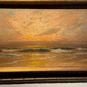 Golden Sea by David John Gue (1836-1917) American