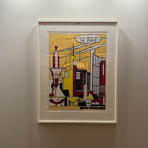This Must Be The Place by Roy Lichtenstein 