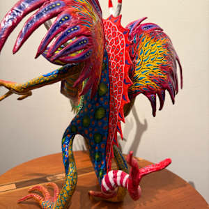 Dragon with Tongue Out by Talle Los Negrete 