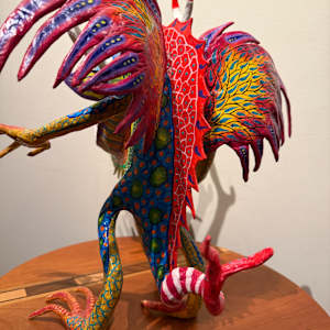 Dragon with Tongue Out by Talle Los Negrete 