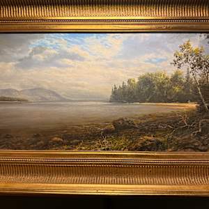 Clouds On The Bay Cape Breton by Erik Koeppel (1980- )