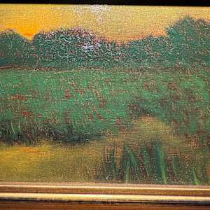 Marsh Dusk by Joe Wojdakowski  (1972- ) 