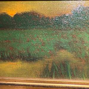 Marsh Dusk by Joe Wojdakowski  (1972- ) 