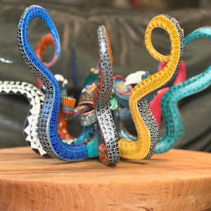 Pipe Smoking Octopus by Felipe Ramirez, Gabriela Hernandez 
