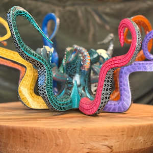 Pipe Smoking Octopus by Felipe Ramirez, Gabriela Hernandez 