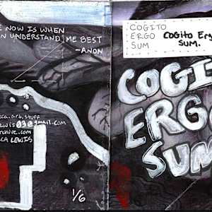 COGITO ERGO SUM zine 1 by Becca Lewis