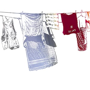 Sunday Laundry by Karen D. Beckwith
