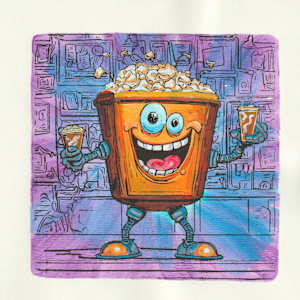 Mr. Poppy - Foodie Bot #1 by Greg Butkus