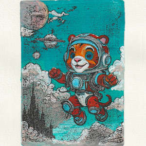 Panthera Tigris - 40.469 Hectare Void by Greg Butkus