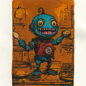 Tater Bots #1 - Muffin Man by Greg Butkus