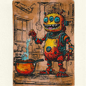 Tater Bots #2 - Hot Borscht by Greg Butkus
