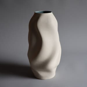 Vessel 6 (porcelain) by Topher Gent 