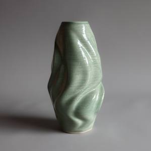 Vessel 8 (green 1) by Topher Gent 