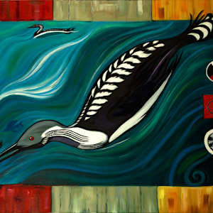 Arctic Loon by Marissa Kayne Saurer