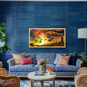 Lake Vermilion Sunset by Marissa Kayne Saurer  Image: Bright warm colors to brighten any room