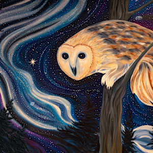 Mythical Owl by Marissa Kayne Saurer