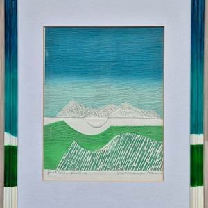 Berglandschaft in Salzburg by Hermann Ober