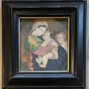 Madonna della Seggiola by Anton Langweil