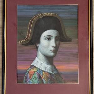 Harlekin by Ludwig Schwarzer