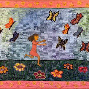 Audrey's Butterfly Girl