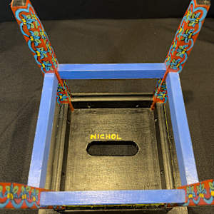 Egyptian Stool by Leslie Nichol 