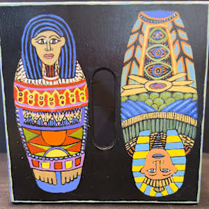 Egyptian Stool by Leslie Nichol 