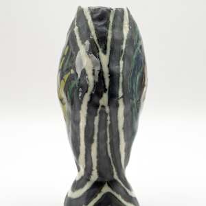 Untitled (striped hand vase) by George Bowes 