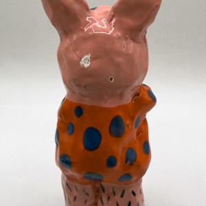 Bunny Golem Figure by Pam Kravetz, Image 4.