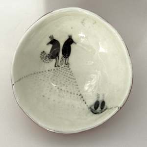 Untitled (tiny crow bowl) by Jenny Mendes, Image 2.
