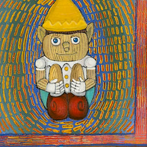 Plastic Pinocchio by Leslie Nichol 