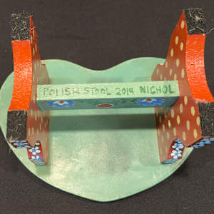 Polish Stool by Leslie Nichol 