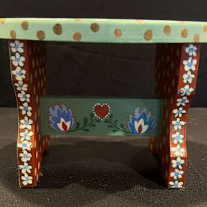 Polish Stool by Leslie Nichol 